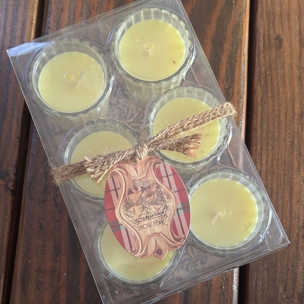Yellow Candles - Set of 6